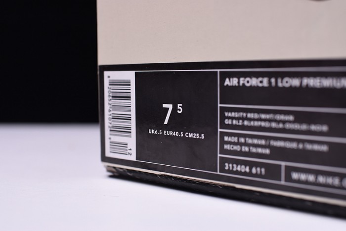 Nike Air Force 1 Low Premium AF1  "Year of the Dog" 313404-611