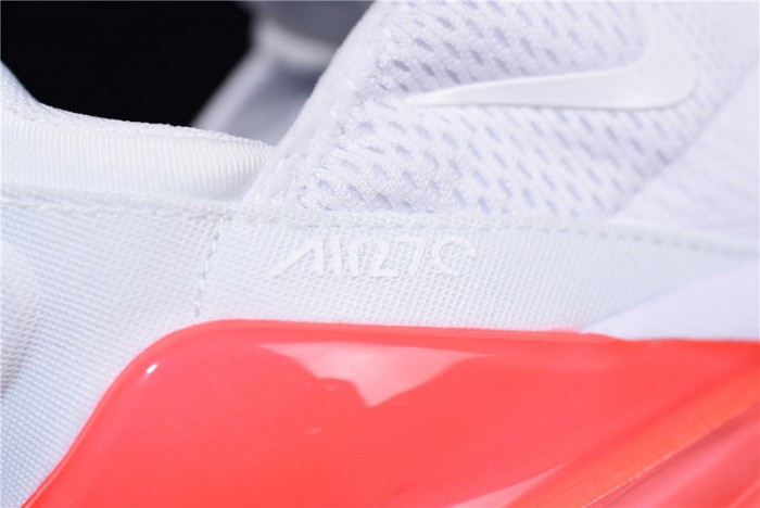 NIKE mens AIR MAX 270 WHITE HOT PUNCH AH8050-103