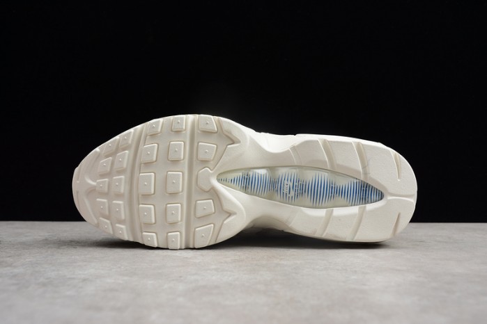 Nike AIR MAX 95 TT "PULL TAB"  white/ gym blue - gym red AJ1844-101