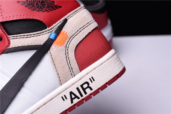 OF X Air Jordan 1 Retro High Chicago AA3834-101