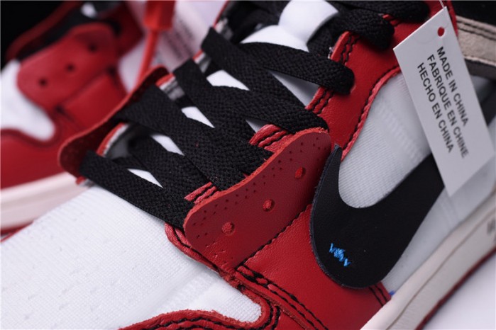 OF X Air Jordan 1 Retro High Chicago AA3834-101