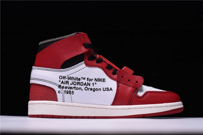 OF X Air Jordan 1 Retro High Chicago AA3834-101