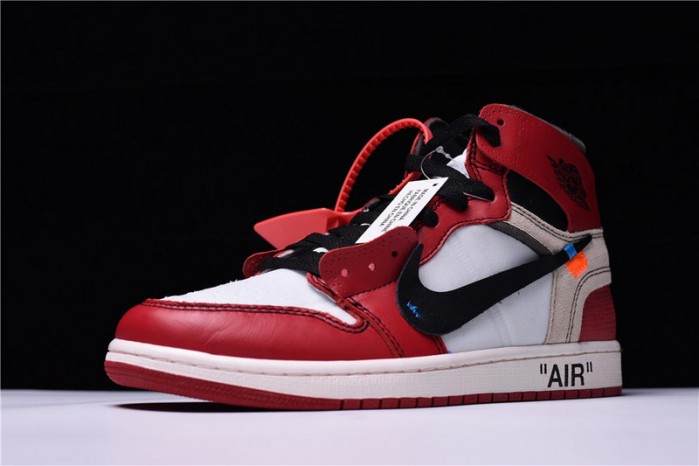 OF X Air Jordan 1 Retro High Chicago AA3834-101