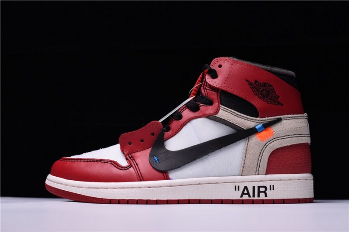 OF X Air Jordan 1 Retro High Chicago AA3834-101