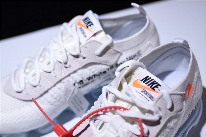 OF X Nike Air VaporMax 2018 White AA3831-100