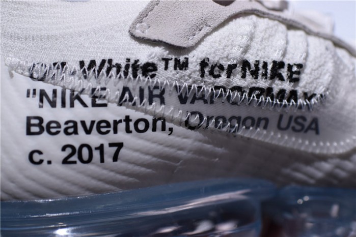 OF X Nike Air VaporMax 2018 White AA3831-100