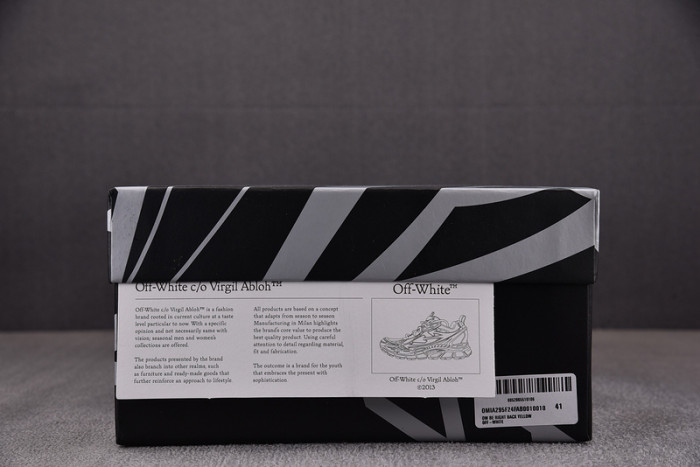 OF-WHITE Be Right Back Sneakers