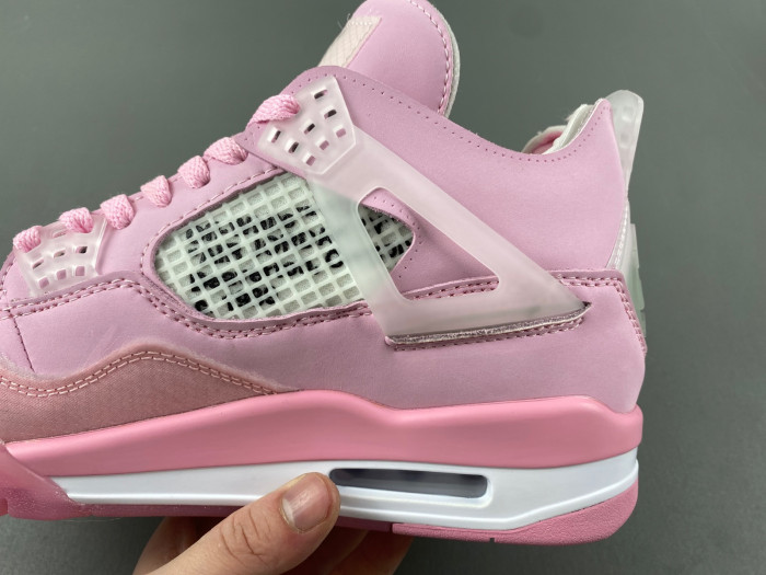 OF x Wmns Air Jordan 4 pink