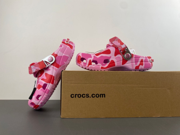 bape x Cr*0*s classic clog 