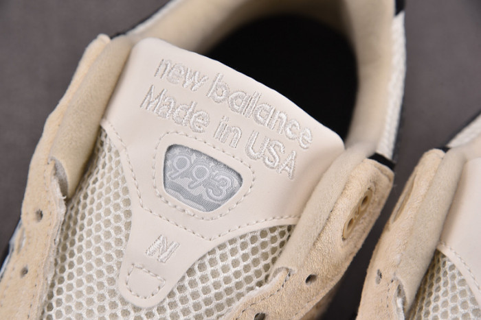 New Balance 993 MiUSA Teddy Santis Sea Salt Black U993WS